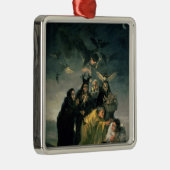 Francisco Jose de Goya y Lucientes | De heksen  Metalen Ornament (Rechts)