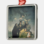 Francisco Jose de Goya y Lucientes | De heksen  Metalen Ornament (Links)