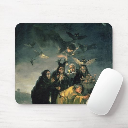 Francisco Jose de Goya y Lucientes | De heksen  Muismat (Met muis)