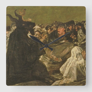 Francisco Jose de Goya y Lucientes   De heksen  Vierkante Klok