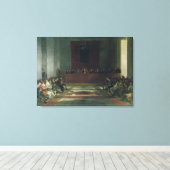 Francisco Jose de Goya y Lucientes | De Junta van Canvas Afdruk (Insitu (Houten vloer))