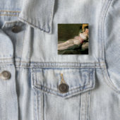 Francisco Jose de Goya y Lucientes | De kleding M Vierkante Button 5,1 Cm (In situ)