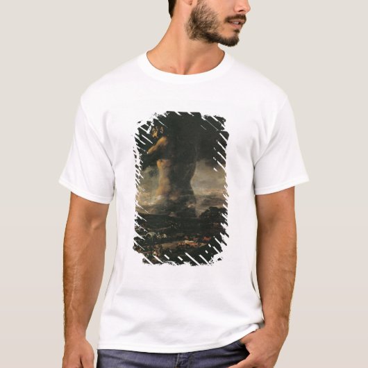 Francisco Jose de Goya y Lucientes | De kolossus, T-shirt (Voorkant)