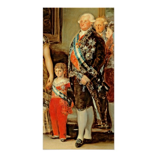 Francisco Jose de Goya y Lucientes | De koning en Perfect Poster (Voorkant)