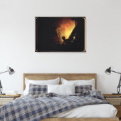 Francisco Jose de Goya y Lucientes | De Pyre, c.1 Canvas Afdruk (Insitu (Slaapkamer))