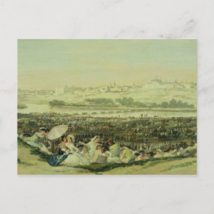 Francisco Jose de Goya y Lucientes   De weide op Briefkaart