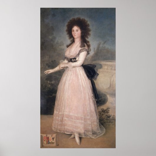 Francisco Jose de Goya y Lucientes | Dona Tadea Ar Poster (Voorkant)