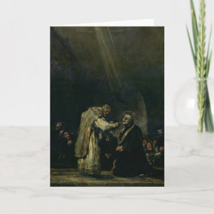 Francisco Jose de Goya y Lucientes   Laatste Comm Kaart