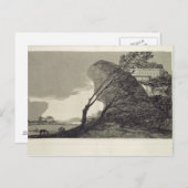 Francisco Jose de Goya y Lucientes | Landschap met Briefkaart (Voorkant / Achterkant)