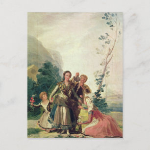 Francisco Jose de Goya y Lucientes   Lente of lent Briefkaart