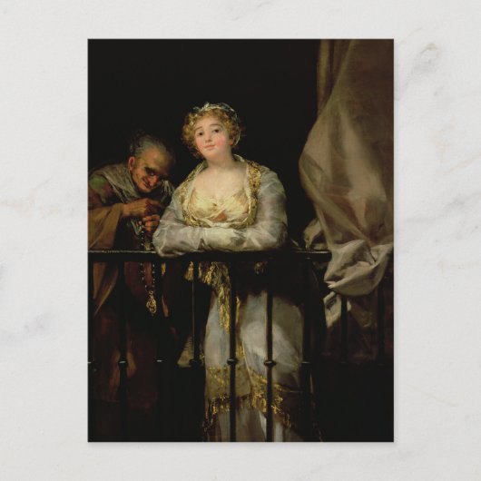 Francisco Jose de Goya y Lucientes | Maja en Cele Briefkaart (Voorkant)