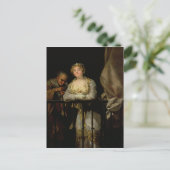 Francisco Jose de Goya y Lucientes | Maja en Cele Briefkaart (Staand voorkant)