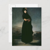 Francisco Jose de Goya y Lucientes | Mariana Walds Briefkaart (Voorkant / Achterkant)