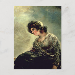 Francisco Jose de Goya y Lucientes Milkmaid Briefkaart