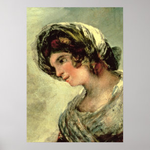 Francisco Jose de Goya y Lucientes   Milkmaid  Poster