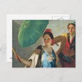 Francisco Jose de Goya y Lucientes | Parasol, Briefkaart (Voorkant / Achterkant)
