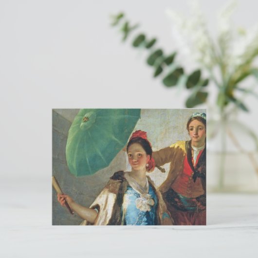 Francisco Jose de Goya y Lucientes | Parasol, Briefkaart (Staand voorkant)