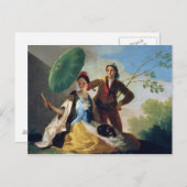 Francisco Jose de Goya y Lucientes | Parasol, Briefkaart (Voorkant / Achterkant)