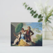 Francisco Jose de Goya y Lucientes | Parasol, Briefkaart (Staand voorkant)