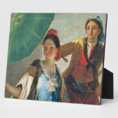 Francisco Jose de Goya y Lucientes | Parasol, Fotoplaat (Zijkant)