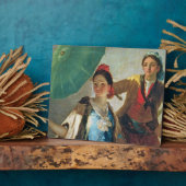 Francisco Jose de Goya y Lucientes | Parasol, Fotoplaat (Zijkant)