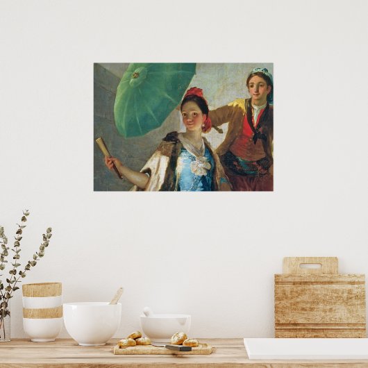 Francisco Jose de Goya y Lucientes | Parasol, Poster (Keuken)
