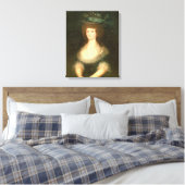 Francisco Jose de Goya y Lucientes | Portret Quee Canvas Afdruk (Insitu (Slaapkamer))