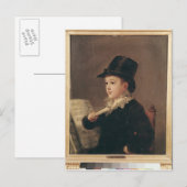 Francisco Jose de Goya y Lucientes | Portret van M Briefkaart (Voorkant / Achterkant)