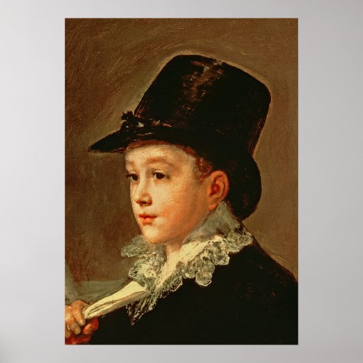 Francisco Jose de Goya y Lucientes | Portret van t Poster (Voorkant)