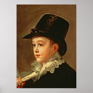 Francisco Jose de Goya y Lucientes   Portret van t Poster