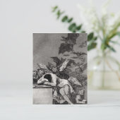 Francisco Jose de Goya y Lucientes | Slaapstand Briefkaart (Staand voorkant)