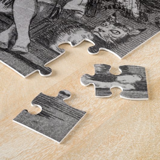 Francisco Jose de Goya y Lucientes | Slaapstand  Legpuzzel (Zijkant)