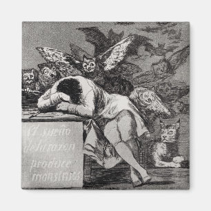 Francisco Jose de Goya y Lucientes   Slaapstand  Magneet