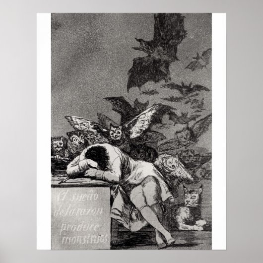 Francisco Jose de Goya y Lucientes | Slaapstand Poster (Voorkant)