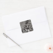 Francisco Jose de Goya y Lucientes | Slaapstand Vierkante Sticker (Envelop)