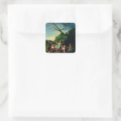 Francisco Jose de Goya y Lucientes | Swing Vierkante Sticker (Tas)