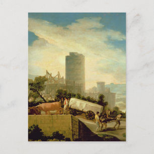 Francisco Jose de Goya y Lucientes   Vervoer Briefkaart