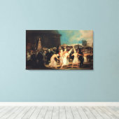 Francisco Jose de Goya y Lucientes | Verwerving va Canvas Afdruk (Insitu (Houten vloer))