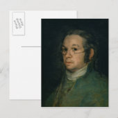 Francisco Jose de Goya y Lucientes | Zelfportret Briefkaart (Voorkant / Achterkant)