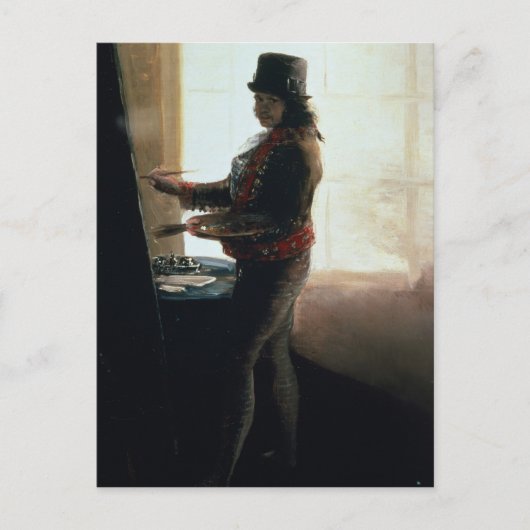 Francisco Jose de Goya y Lucientes | Zelfportret Briefkaart (Voorkant)