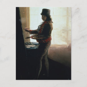 Francisco Jose de Goya y Lucientes   Zelfportret Briefkaart