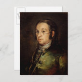 Francisco Jose de Goya y Lucientes | Zelfportret Briefkaart (Voorkant / Achterkant)