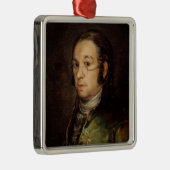 Francisco Jose de Goya y Lucientes | Zelfportret Metalen Ornament (Rechts)