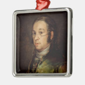 Francisco Jose de Goya y Lucientes | Zelfportret Metalen Ornament (Links)