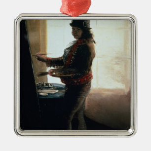 Francisco Jose de Goya y Lucientes Zelfportret Metalen Ornament