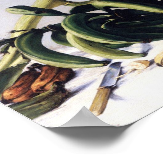 Francisco Oller Platanos Poster (Hoek)