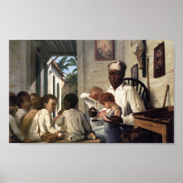 Francisco Oller School of Master Rafael Cordero Poster