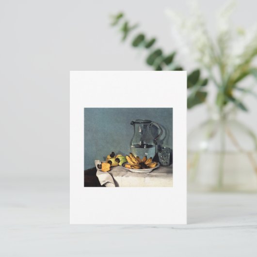 Francisco Oller stillbananas, Pitcher Briefkaart (Staand voorkant)