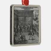 Francisco Pizarro Metalen Ornament (Rechts)