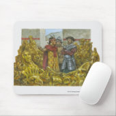 Francisco Pizarro naast Inca Emperor Atahualpa Muismat (Met muis)